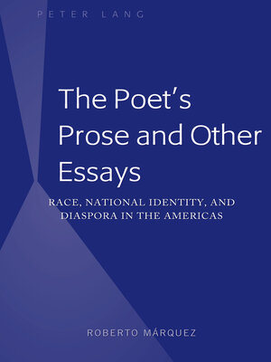 cover image of The Poet's Prose and Other Essays